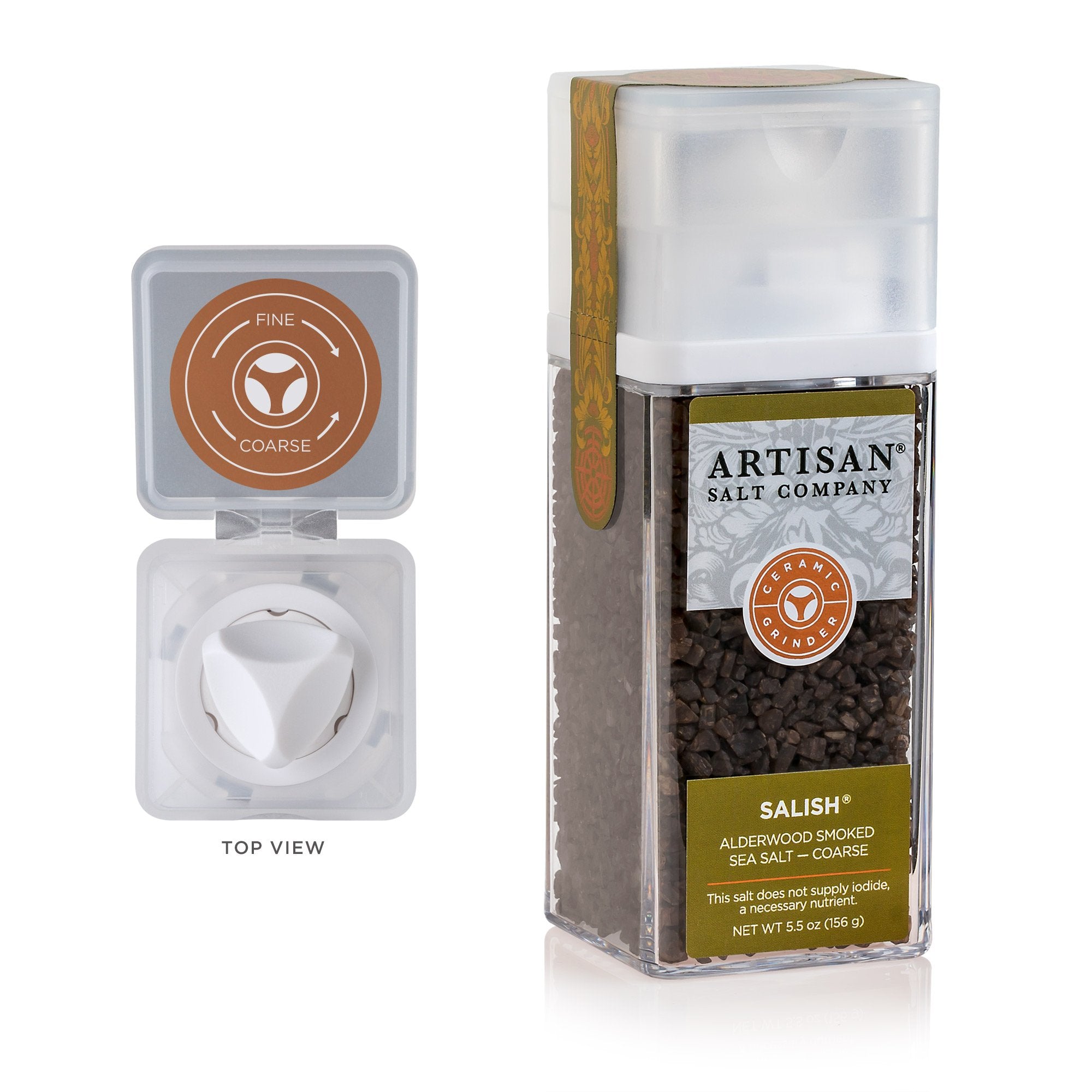 Salish® Alderwood Smoked Sea Salt