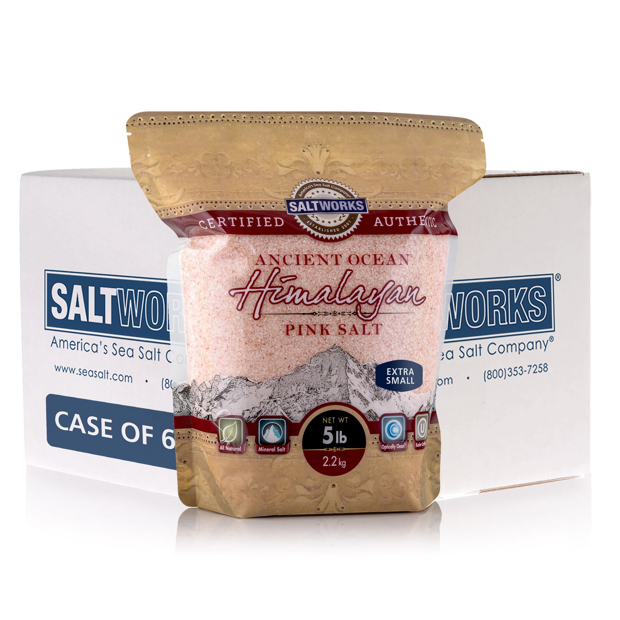 Ancient Ocean® Himalayan Pink Salt (Wholesale)