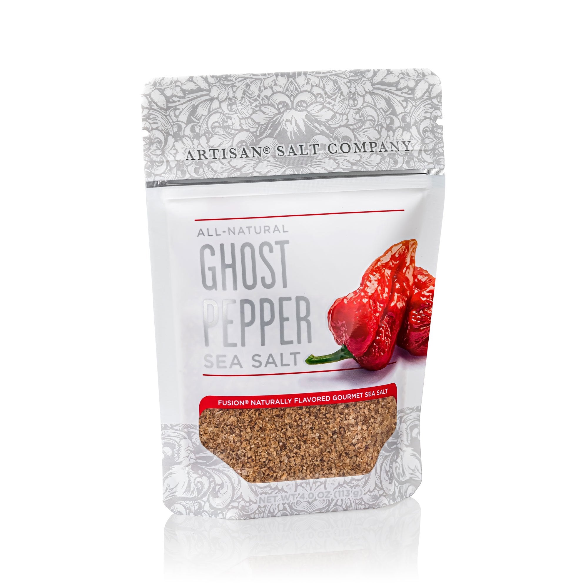 Ghost Pepper Salt Fusion® Flavored Sea Salt (Wholesale)