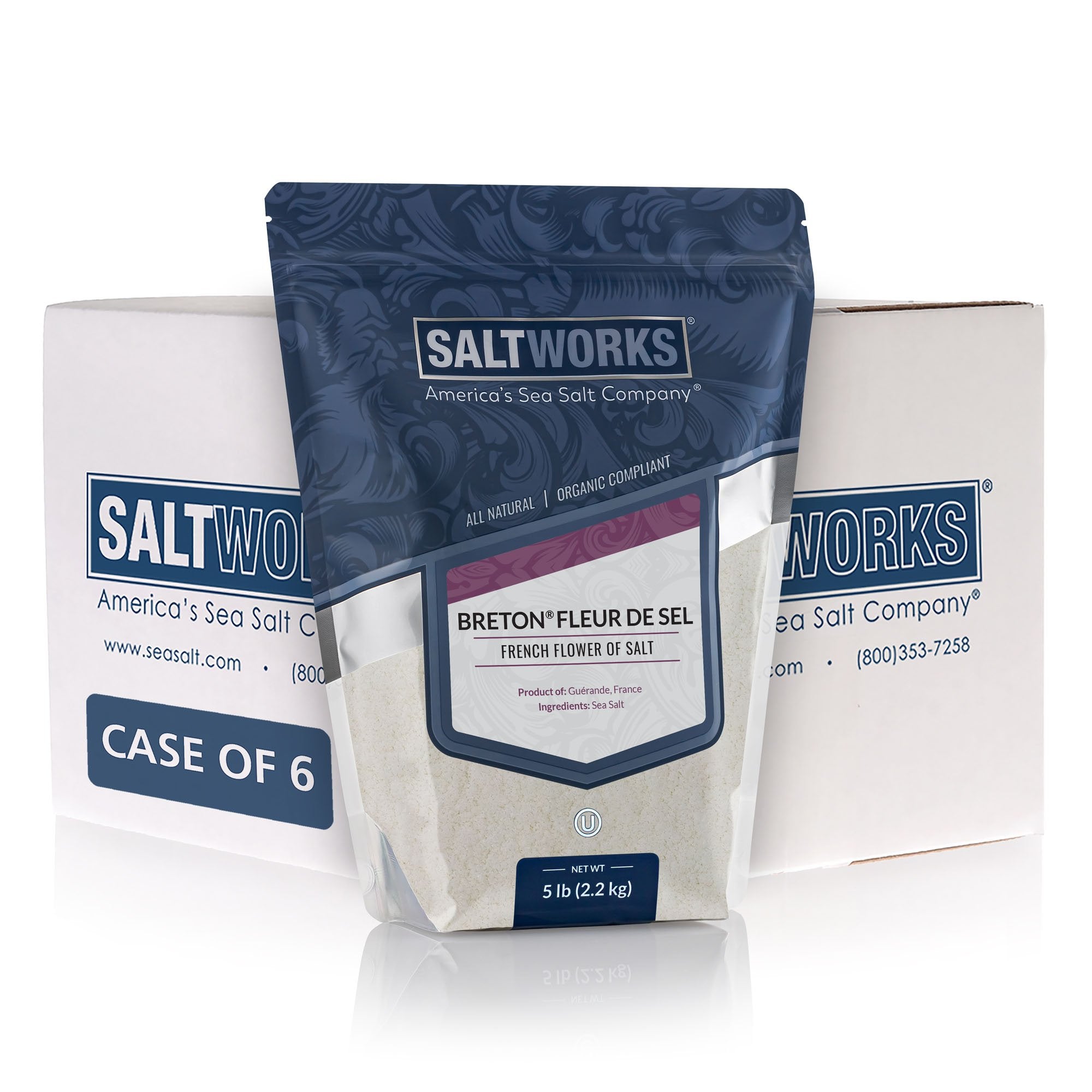 Breton® Fleur de Sel French Flower of Salt (Wholesale)