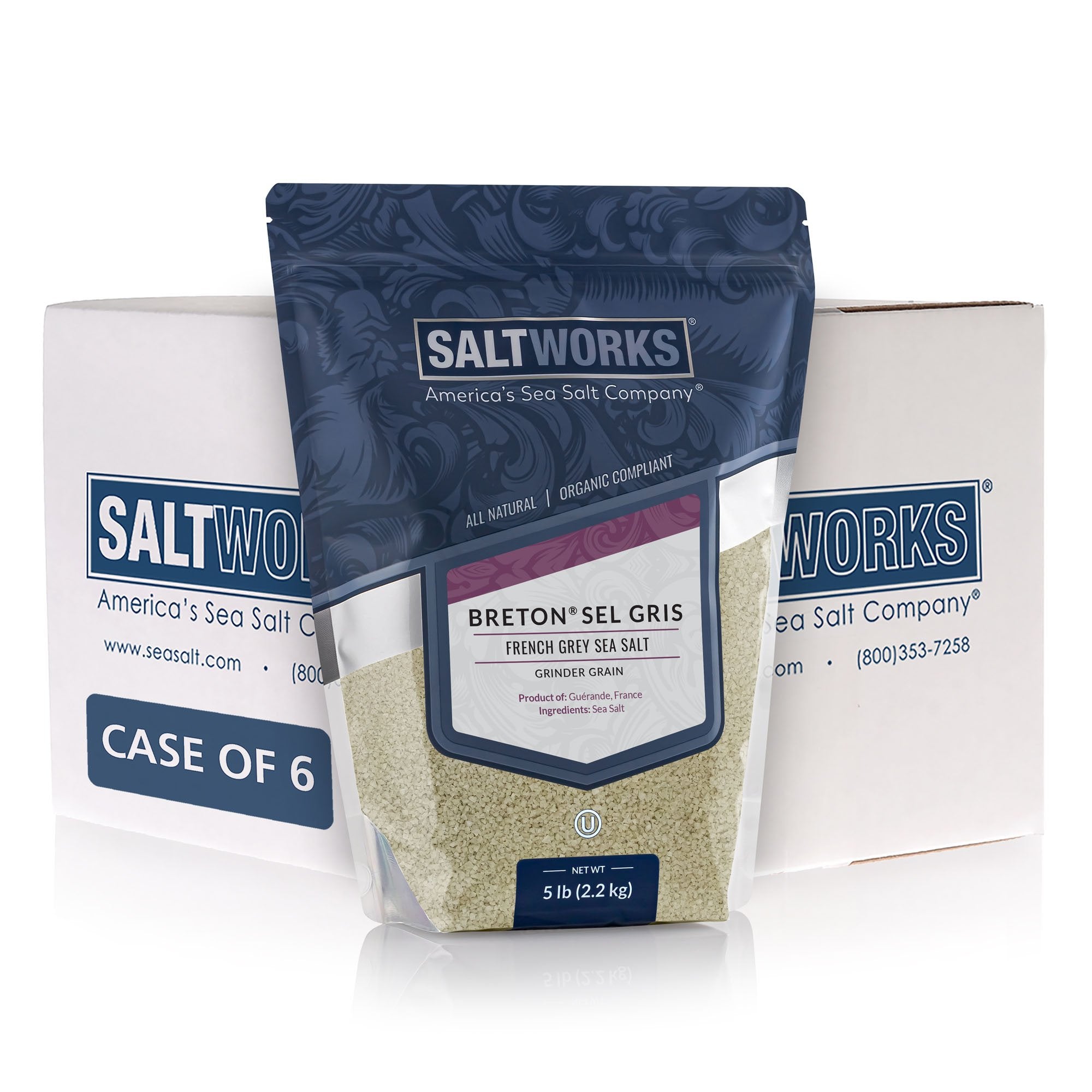 Breton® Sel Gris French Grey Sea Salt (Wholesale)