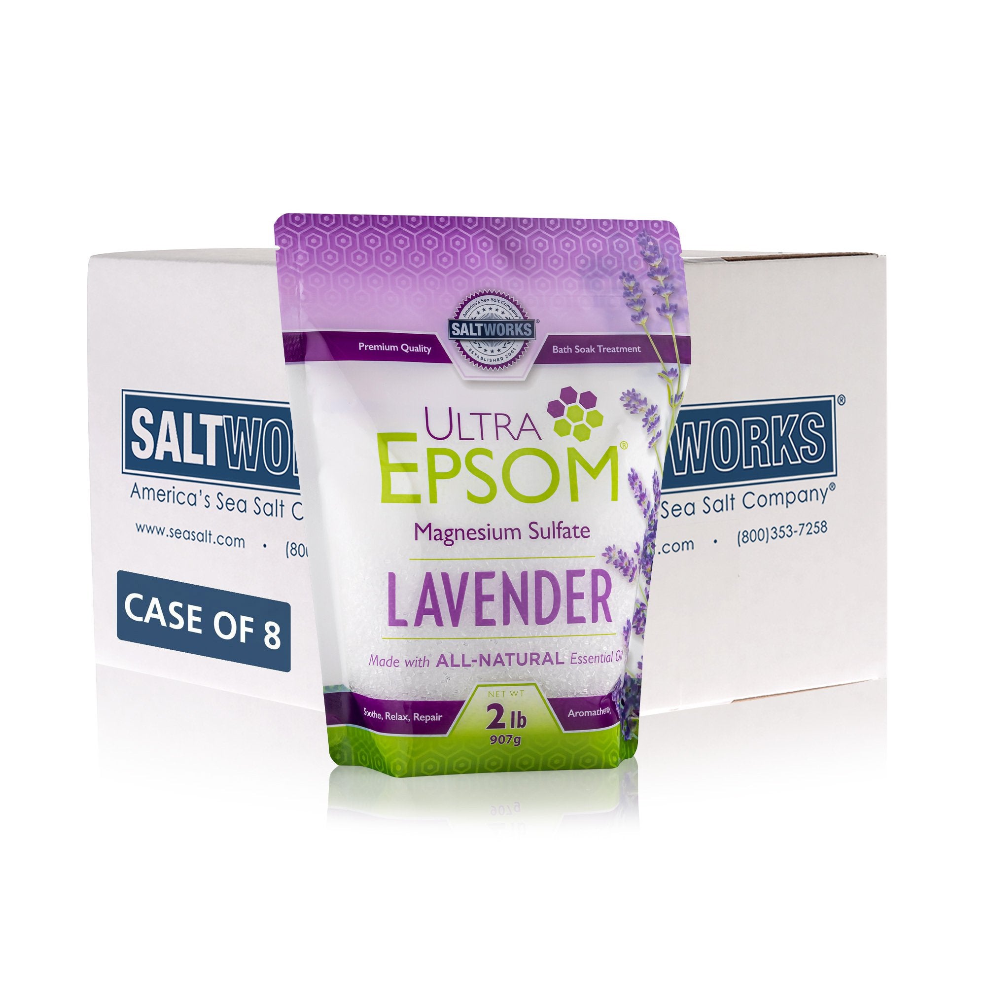 Ultra Epsom® Lavender Bath Salt (Wholesale)