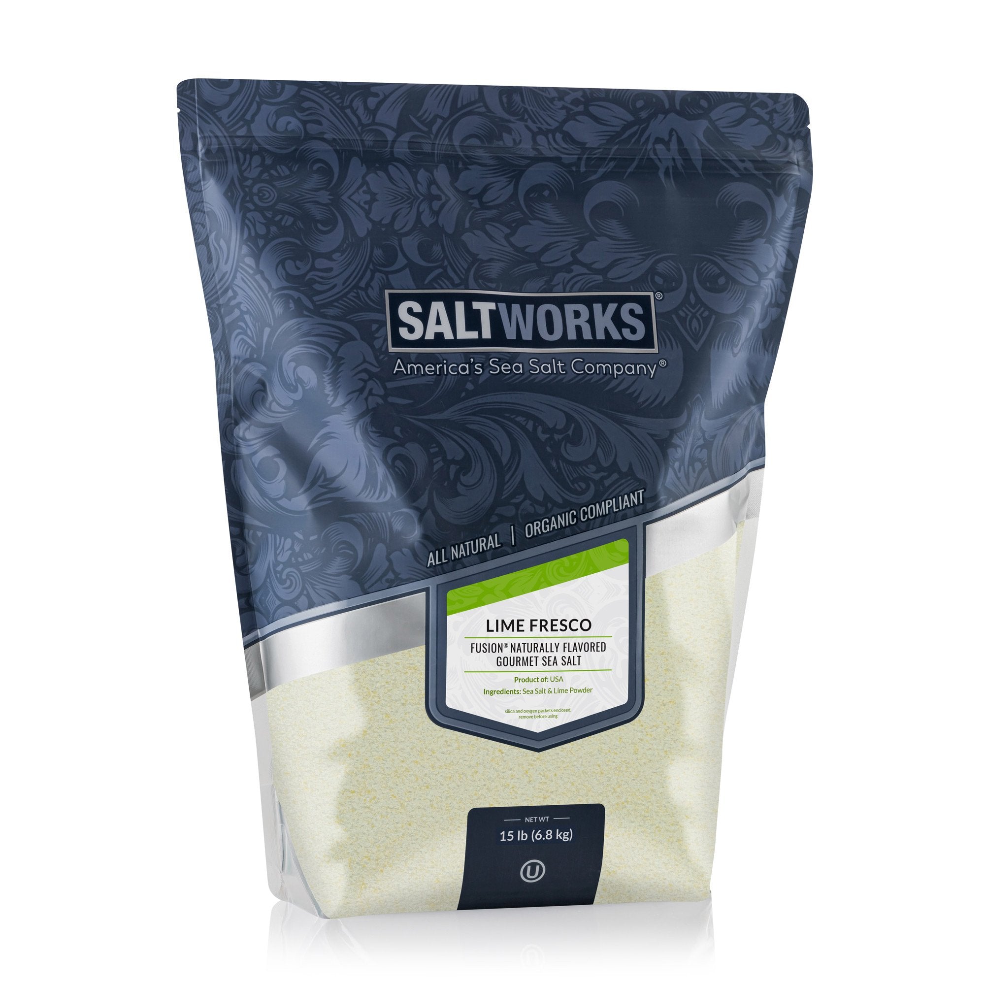 Lime Fusion® Flavored Sea Salt (Wholesale)