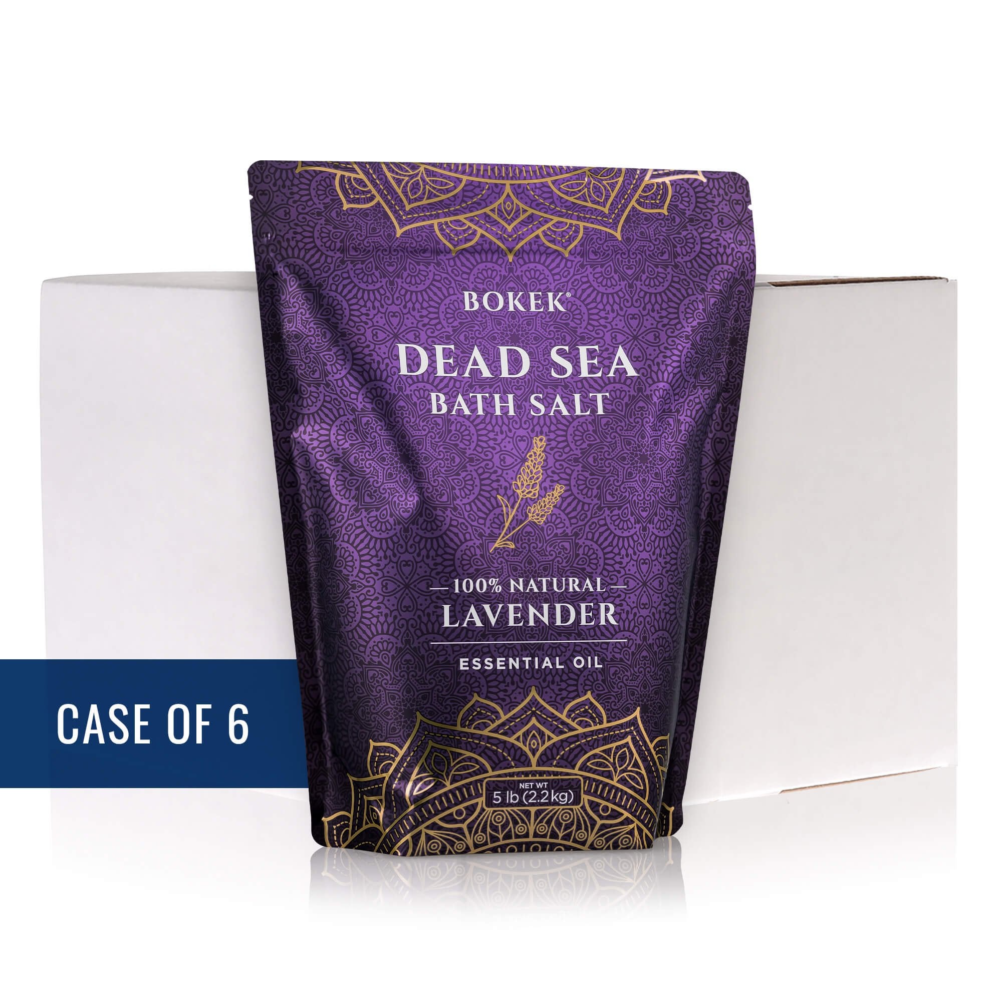 Bokek® Lavender Dead Sea Bath Salt (Wholesale)