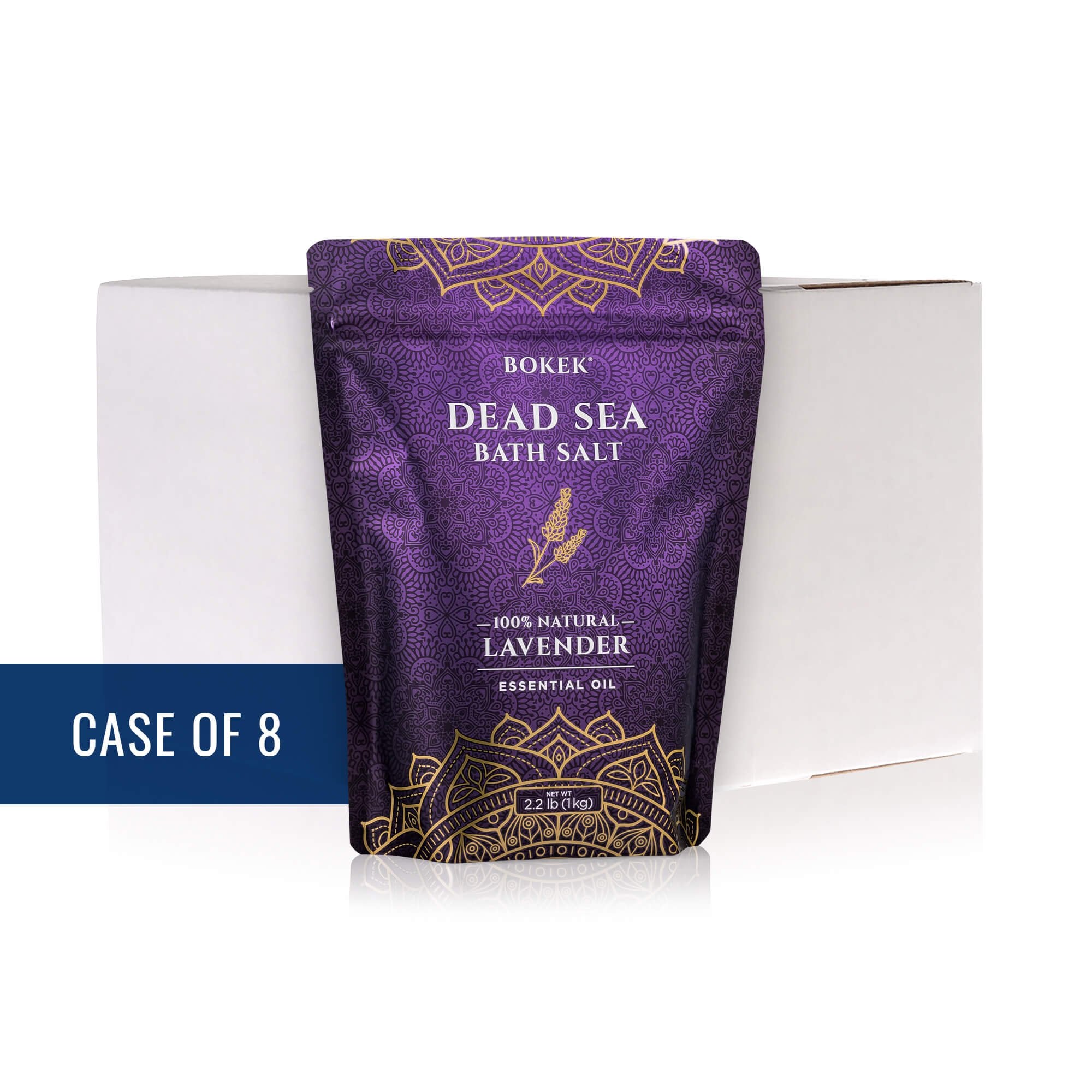 Bokek® Lavender Dead Sea Bath Salt (Wholesale)