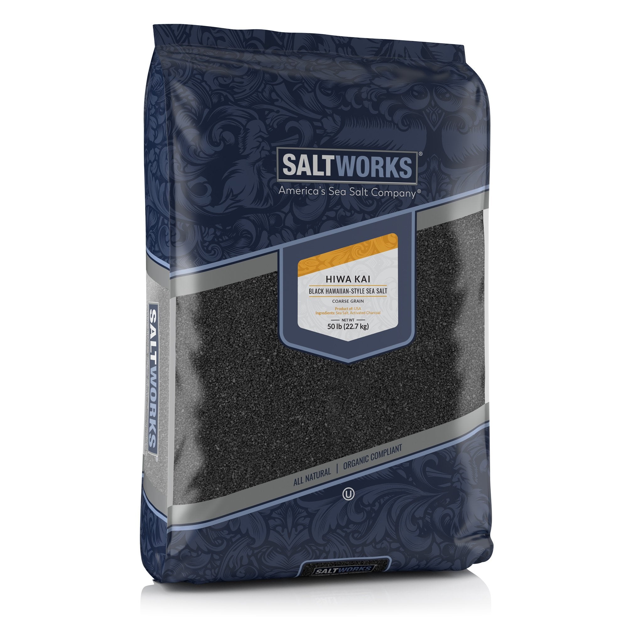 Hiwa Kai Black Hawaiian-style Sea Salt (Wholesale)