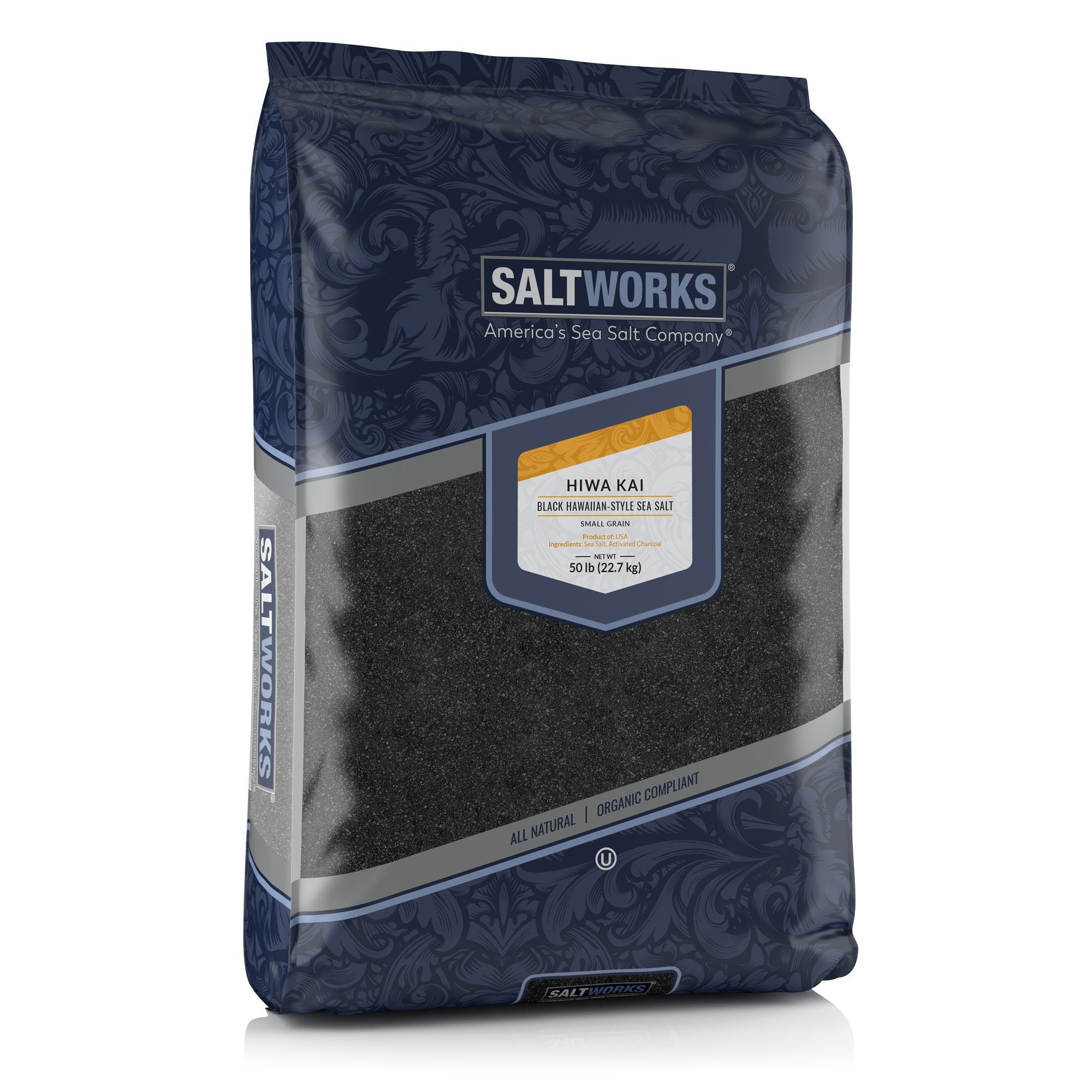 Hiwa Kai Black Hawaiian-style Sea Salt (Wholesale)
