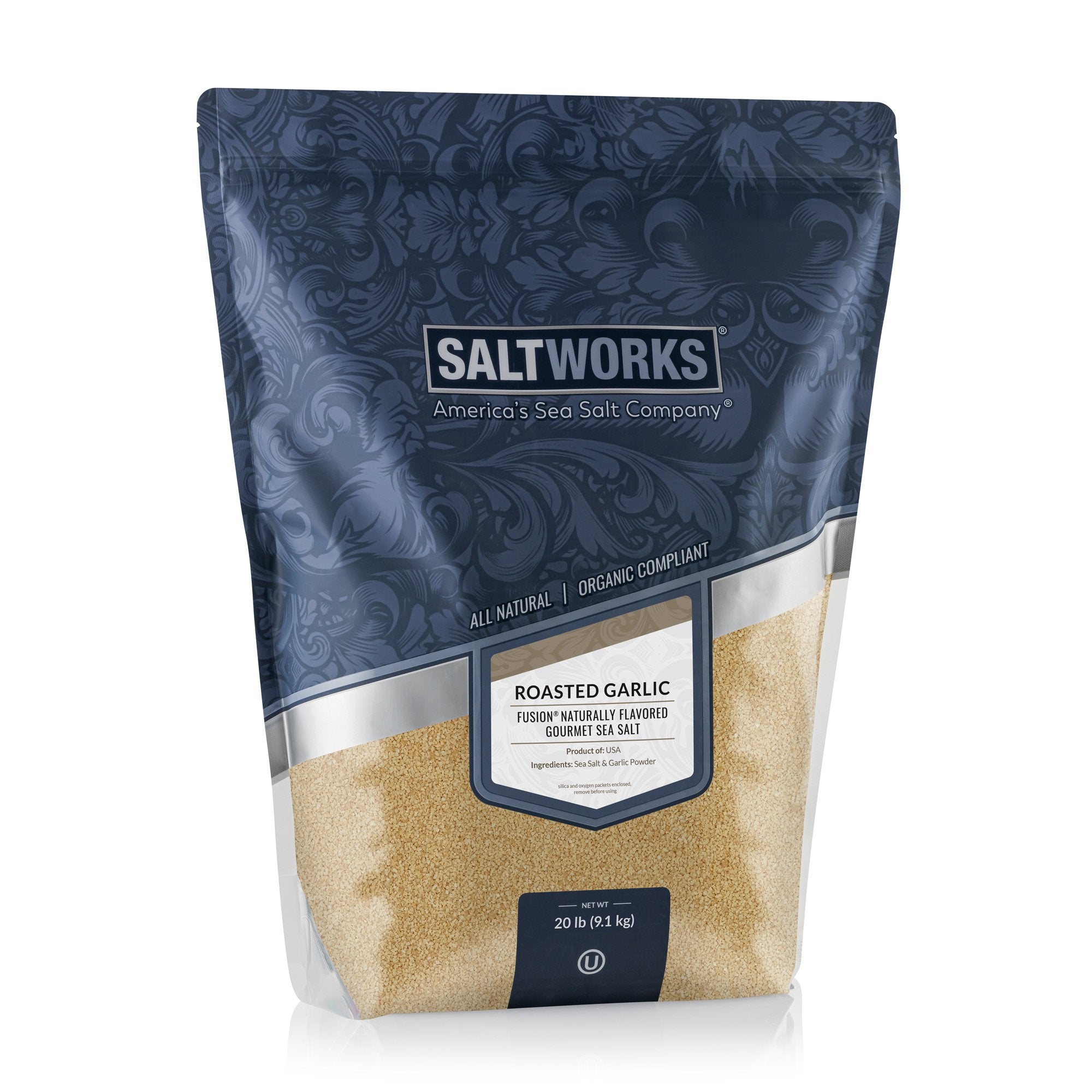 Garlic Salt Fusion® Flavored Sea Salt