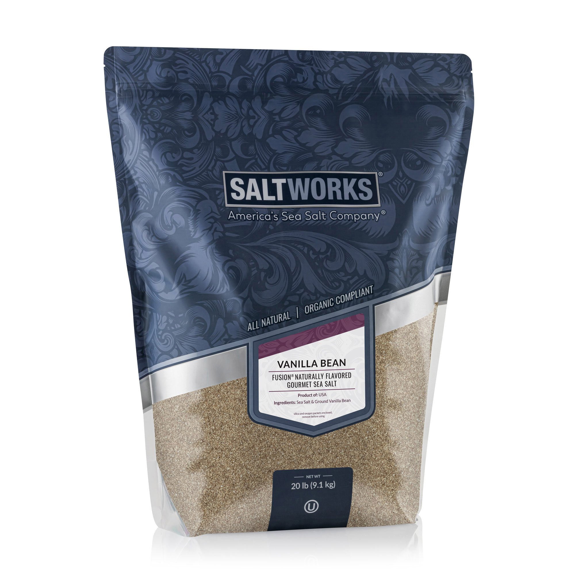 Vanilla Fusion® Flavored Sea Salt