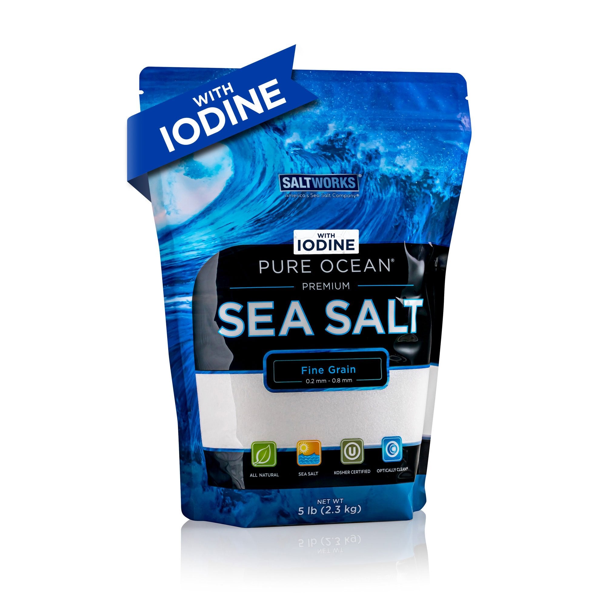 Pure Ocean® Premium Sea Salt with Iodine (Wholesale)