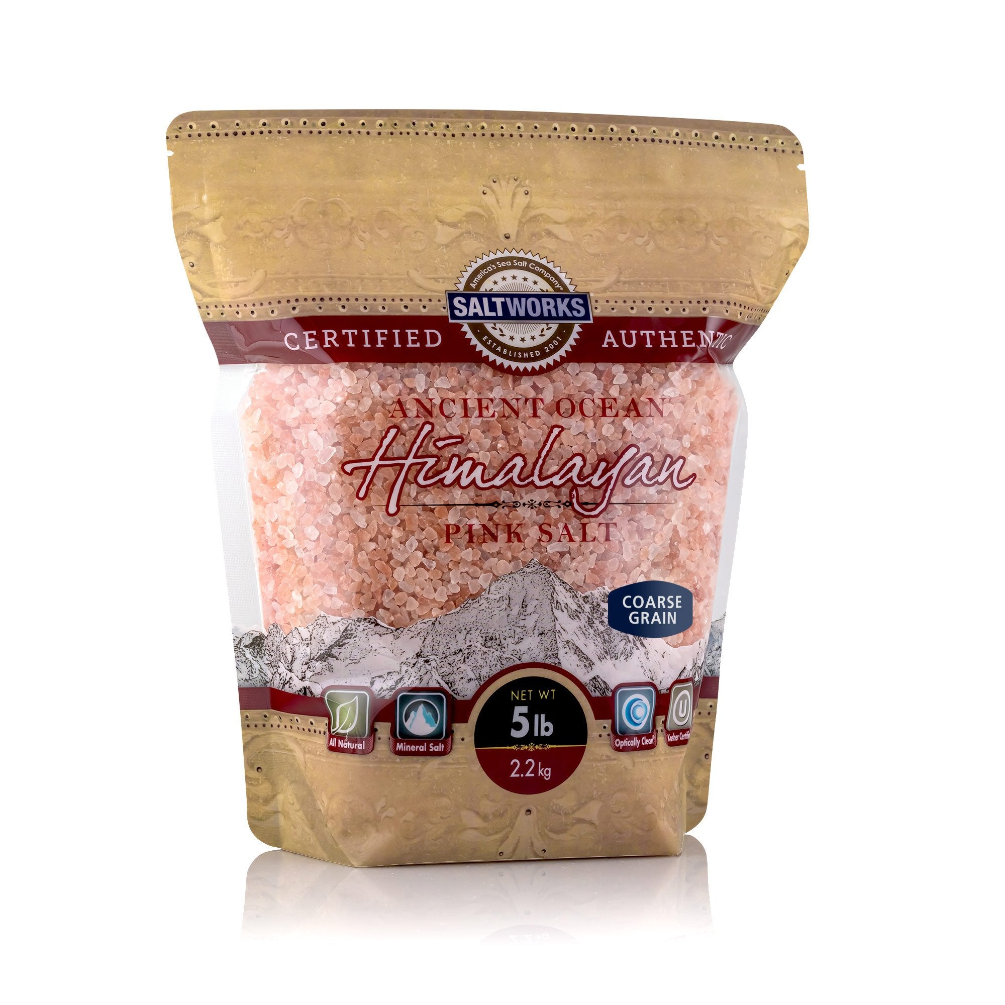 Ancient Ocean® Himalayan Pink Salt (Wholesale)