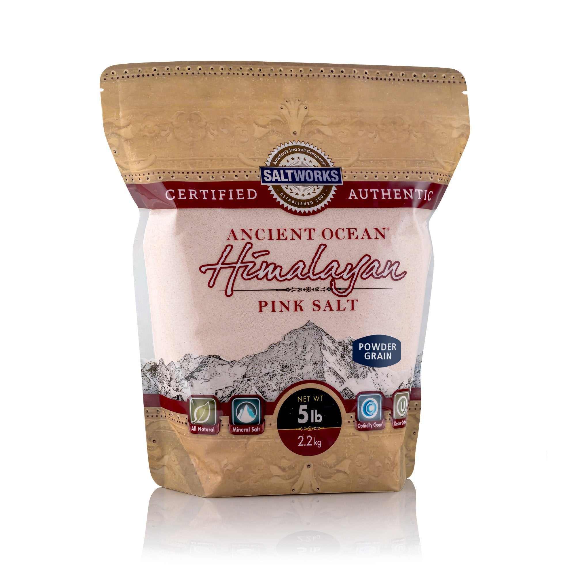 Ancient Ocean® Himalayan Pink Salt (Wholesale)