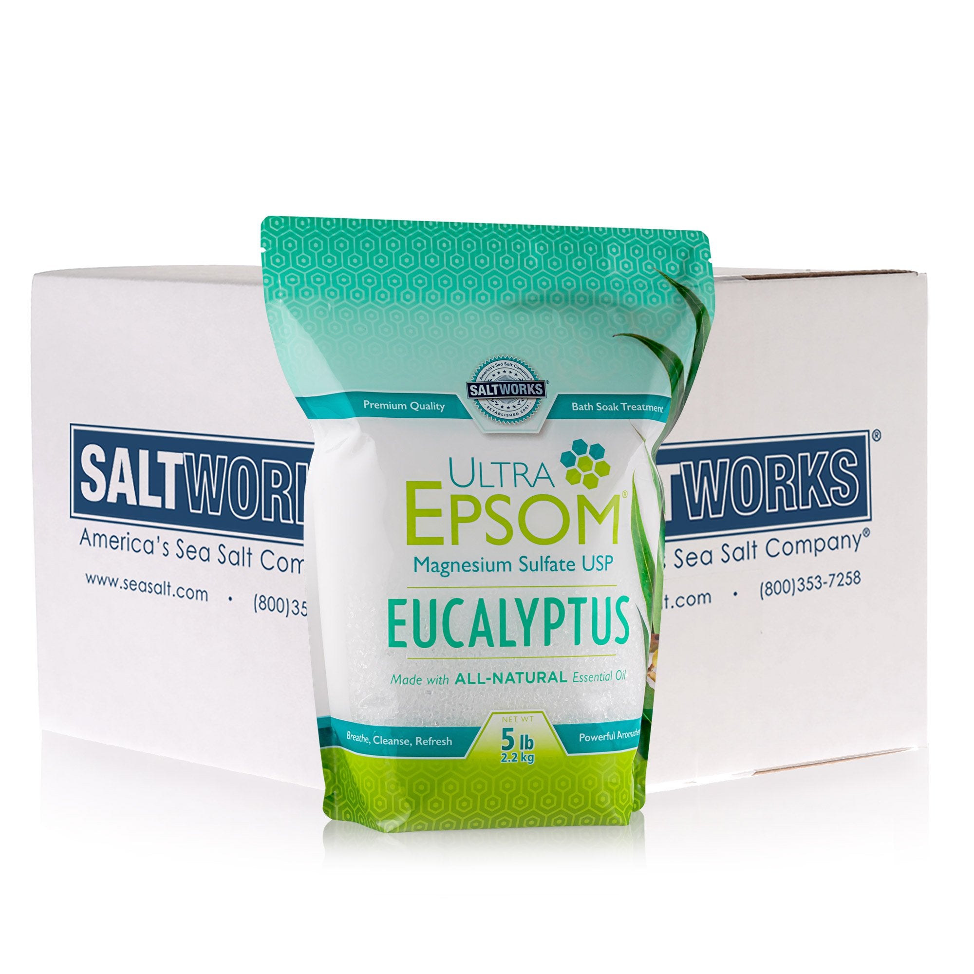 Ultra Epsom® Eucalyptus Bath Salt (Wholesale)