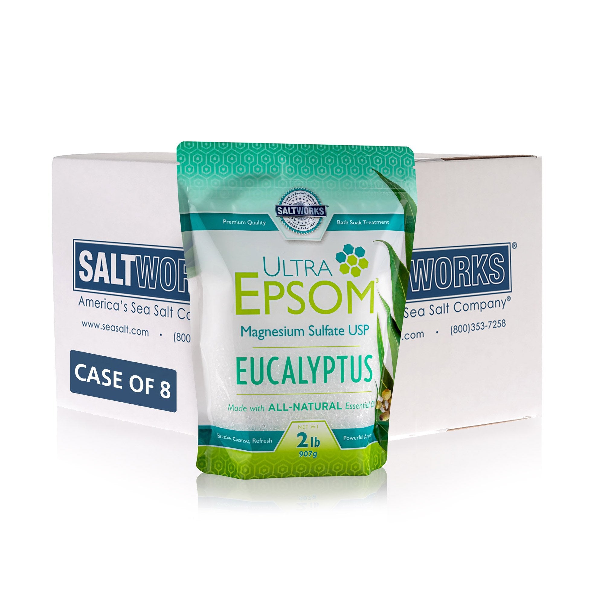 Ultra Epsom® Eucalyptus Bath Salt (Wholesale)