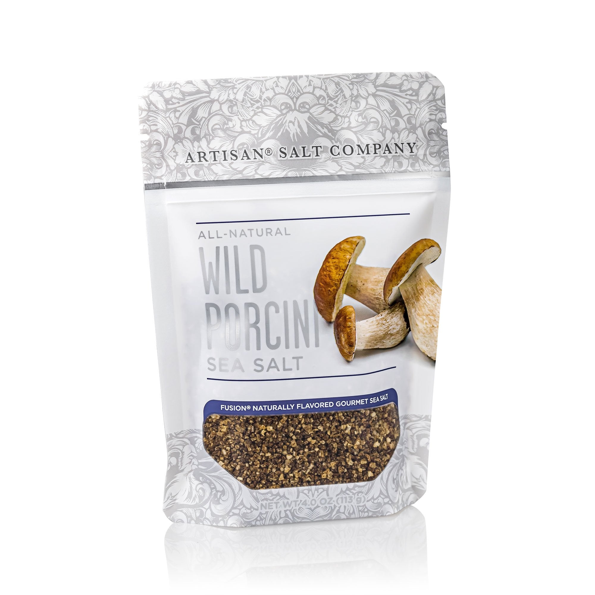 Wild Porcini Fusion® Flavored Sea Salt (Wholesale)