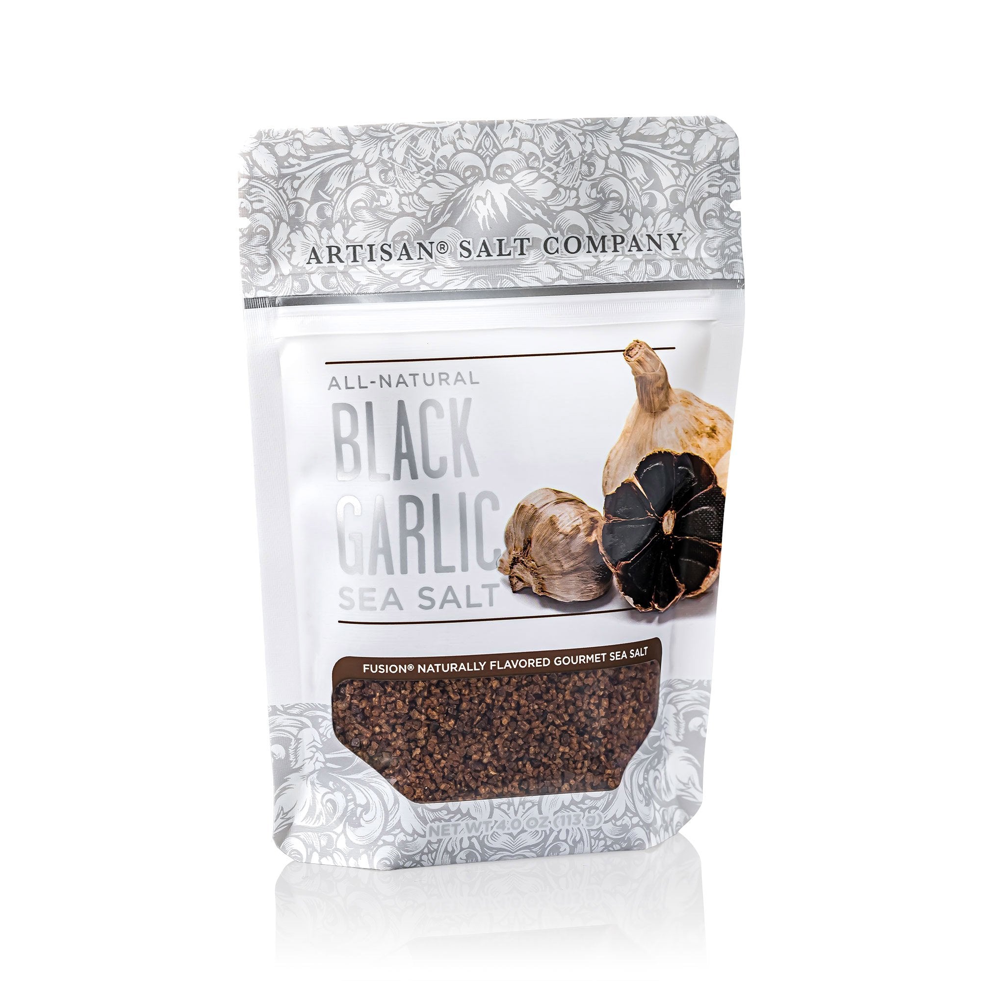 Black Garlic Salt Fusion® Flavored Sea Salt