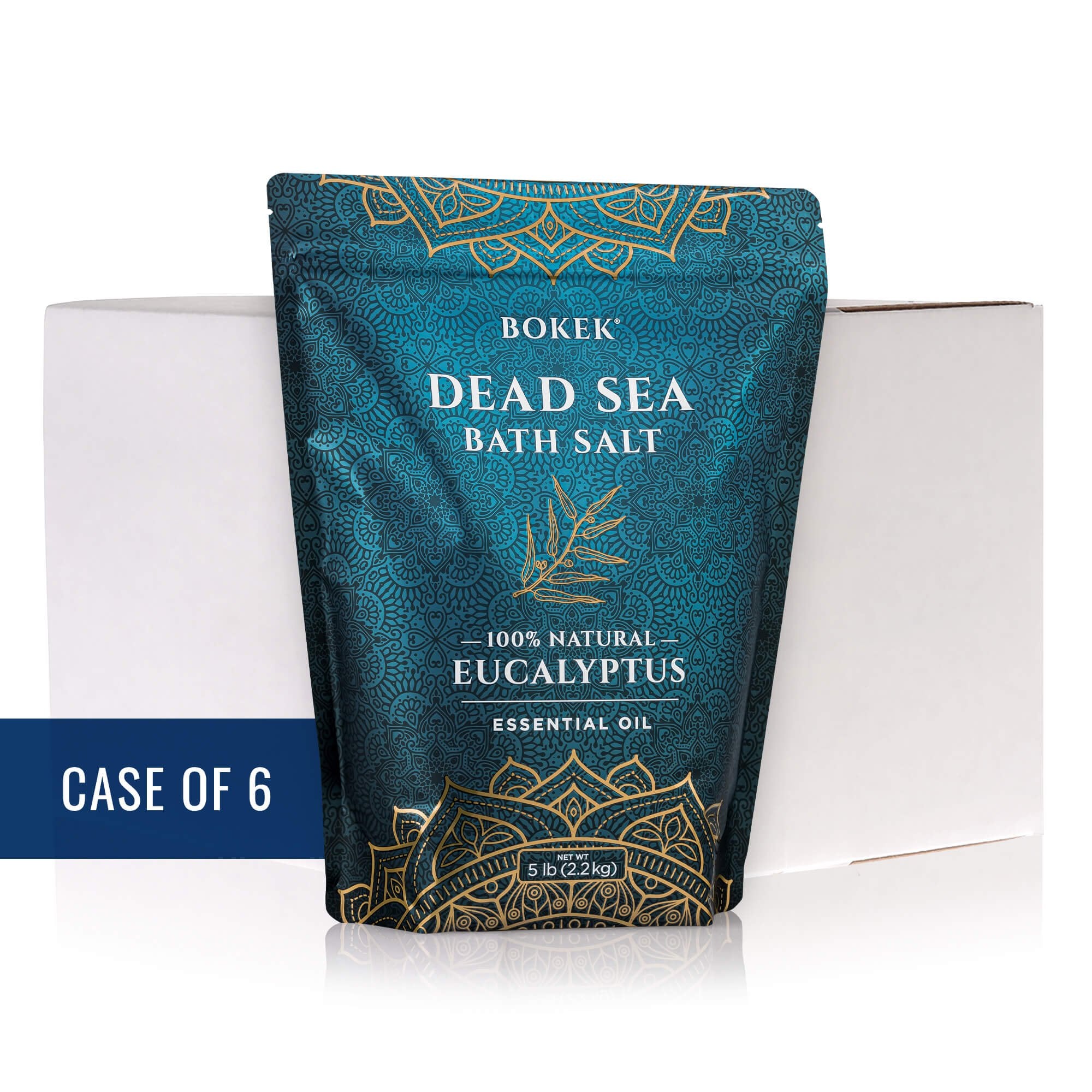 Bokek® Eucalyptus Dead Sea Bath Salt (Wholesale)
