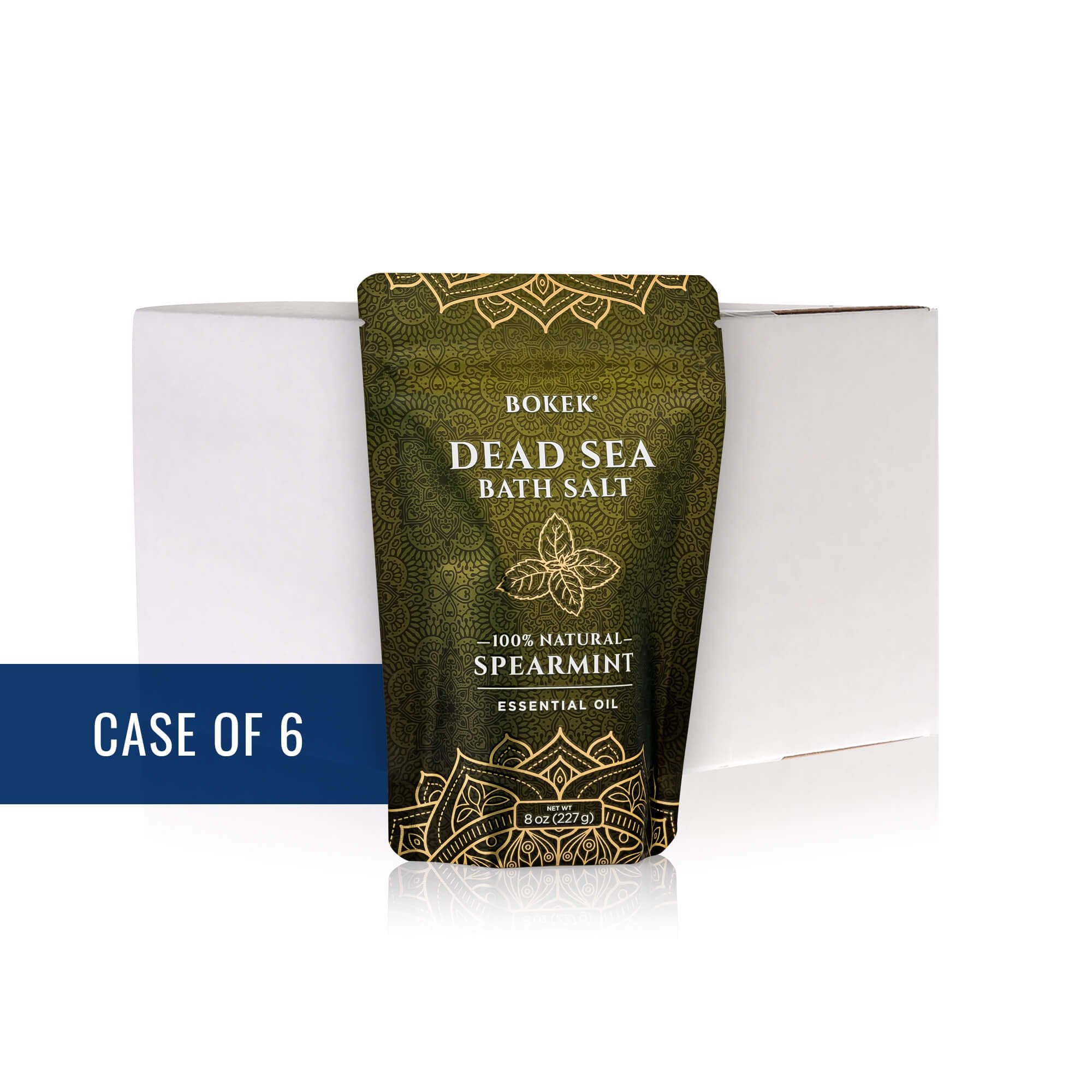 Bokek® Spearmint Dead Sea Bath Salt (Wholesale)