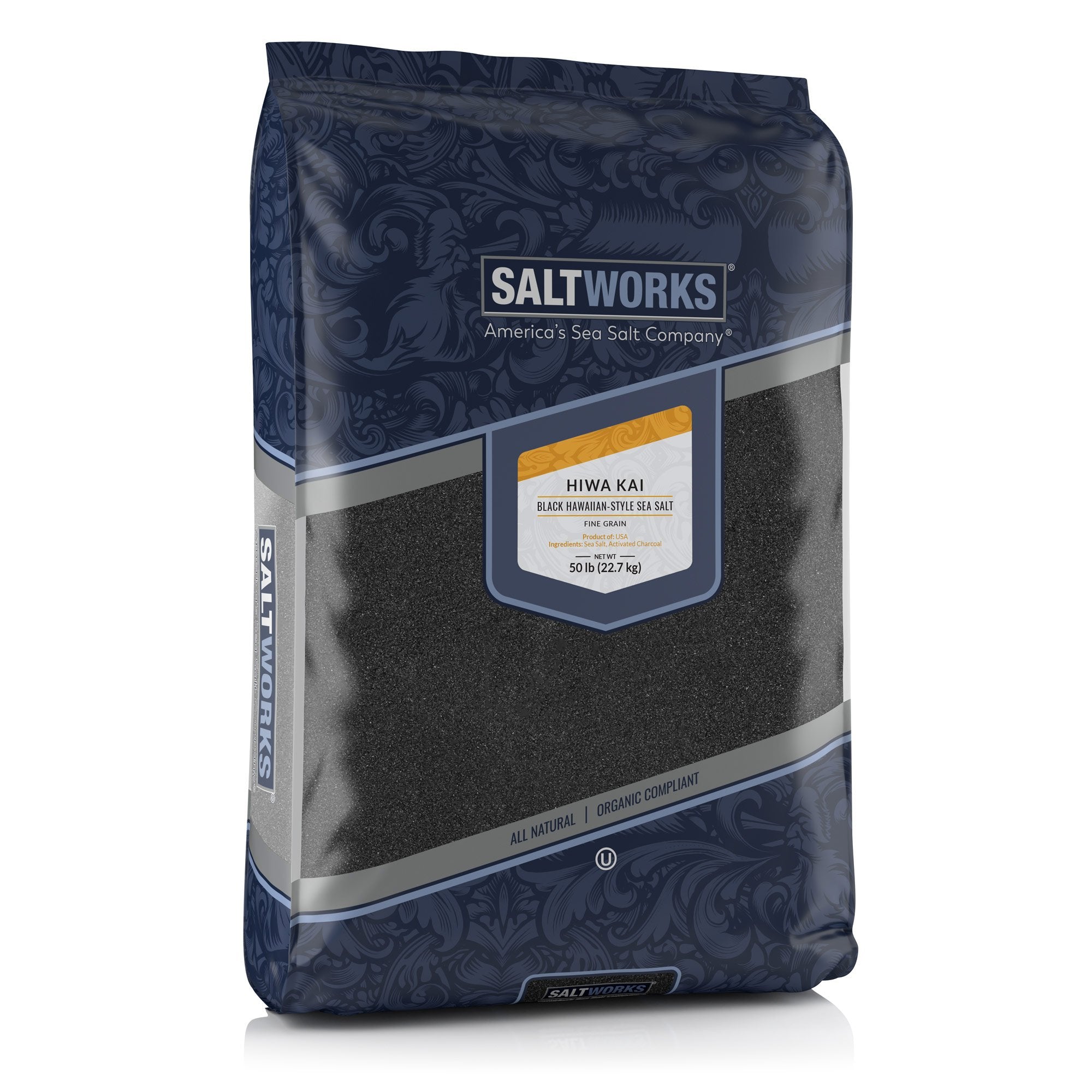 Hiwa Kai Black Hawaiian-style Sea Salt (Wholesale)