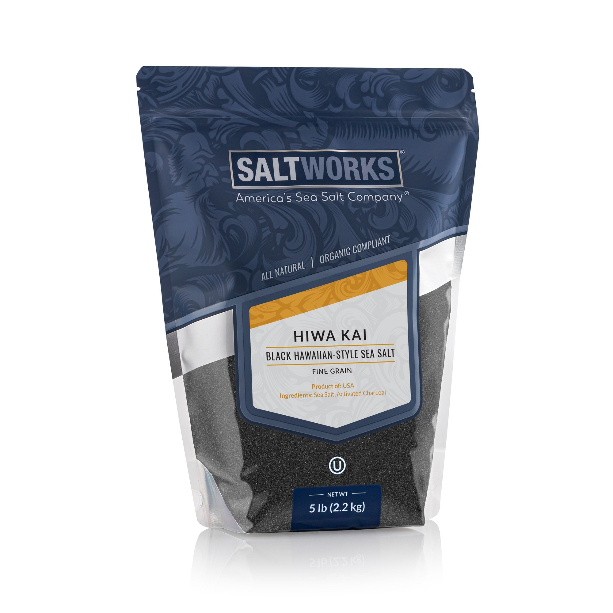 Hiwa Kai Black Hawaiian-style Sea Salt