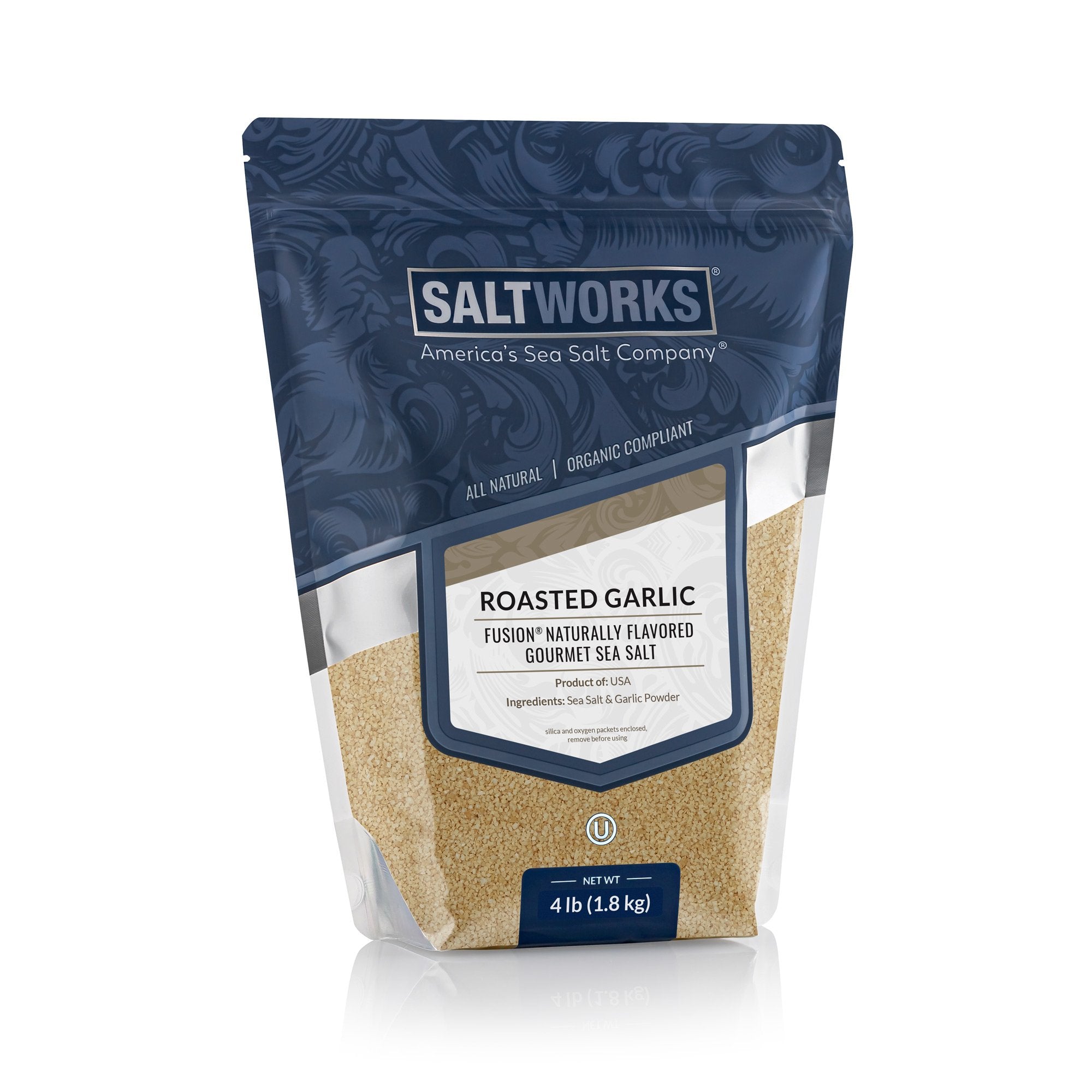 Garlic Salt Fusion® Flavored Sea Salt (Wholesale)