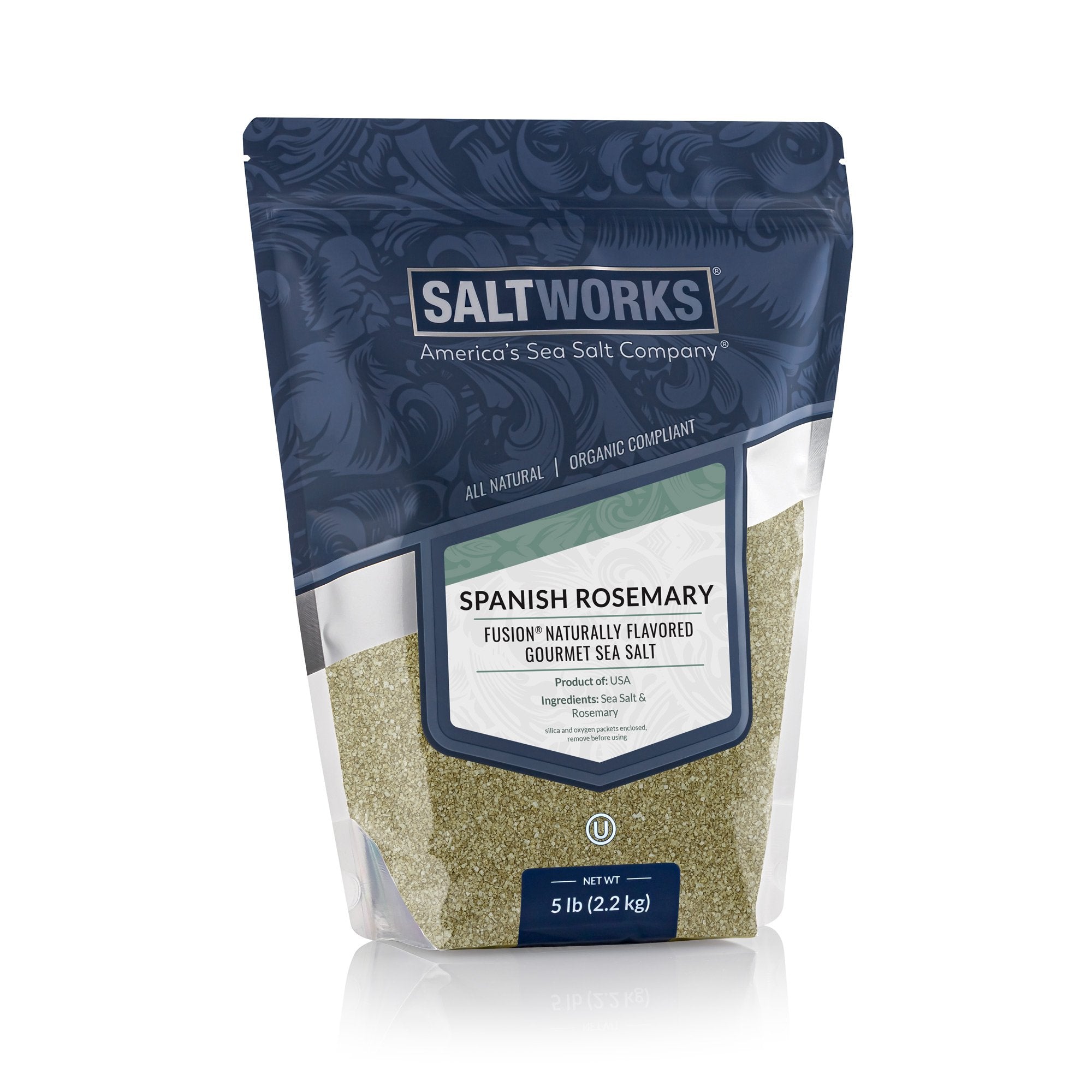 Spanish Rosemary Fusion® Flavored Sea Salt (Wholesale)