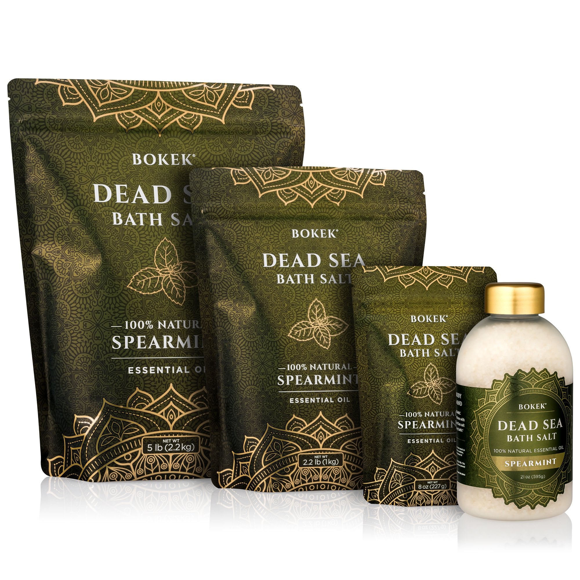 Bokek® Spearmint Dead Sea Bath Salt (Wholesale)