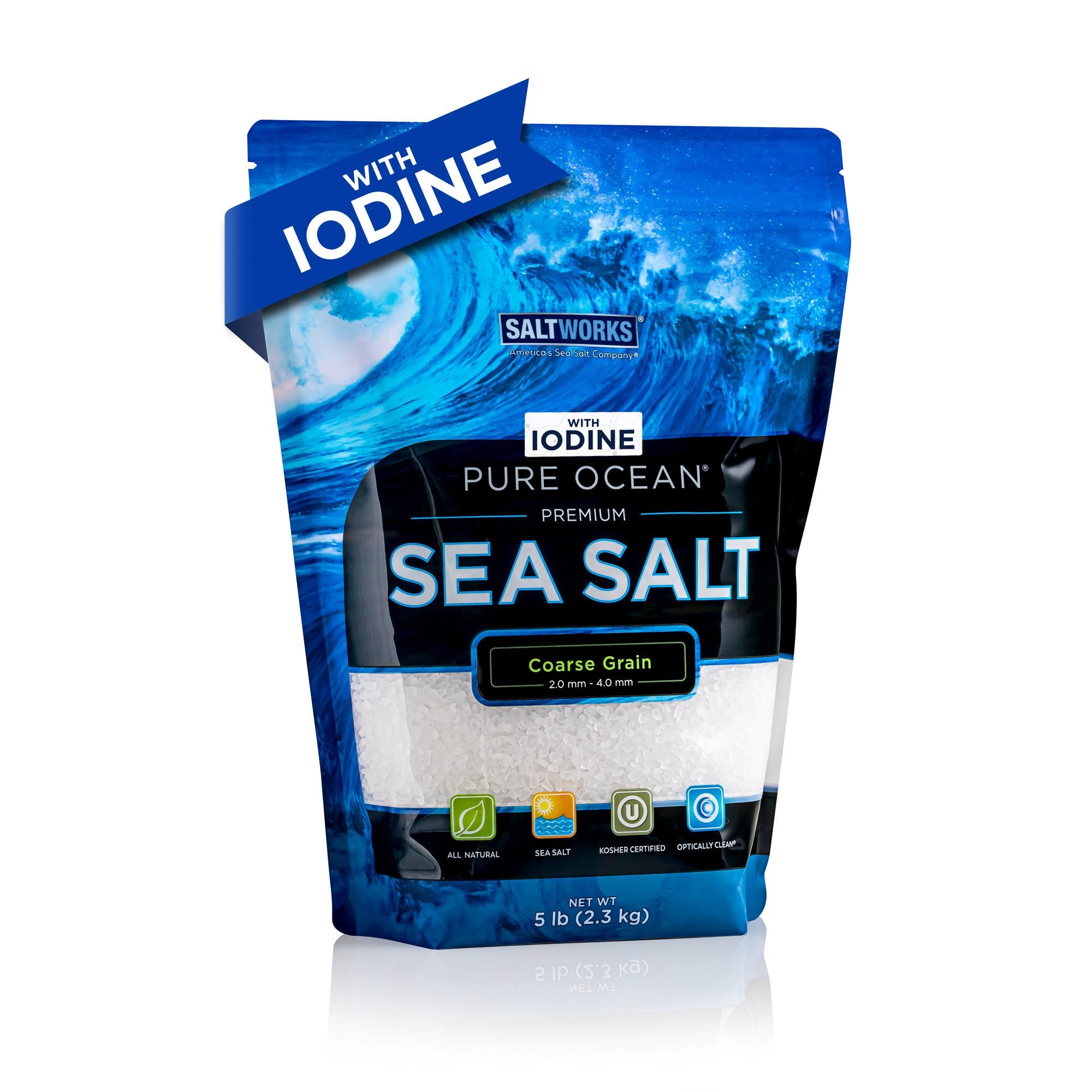 Pure Ocean® Premium Sea Salt with Iodine (Wholesale)