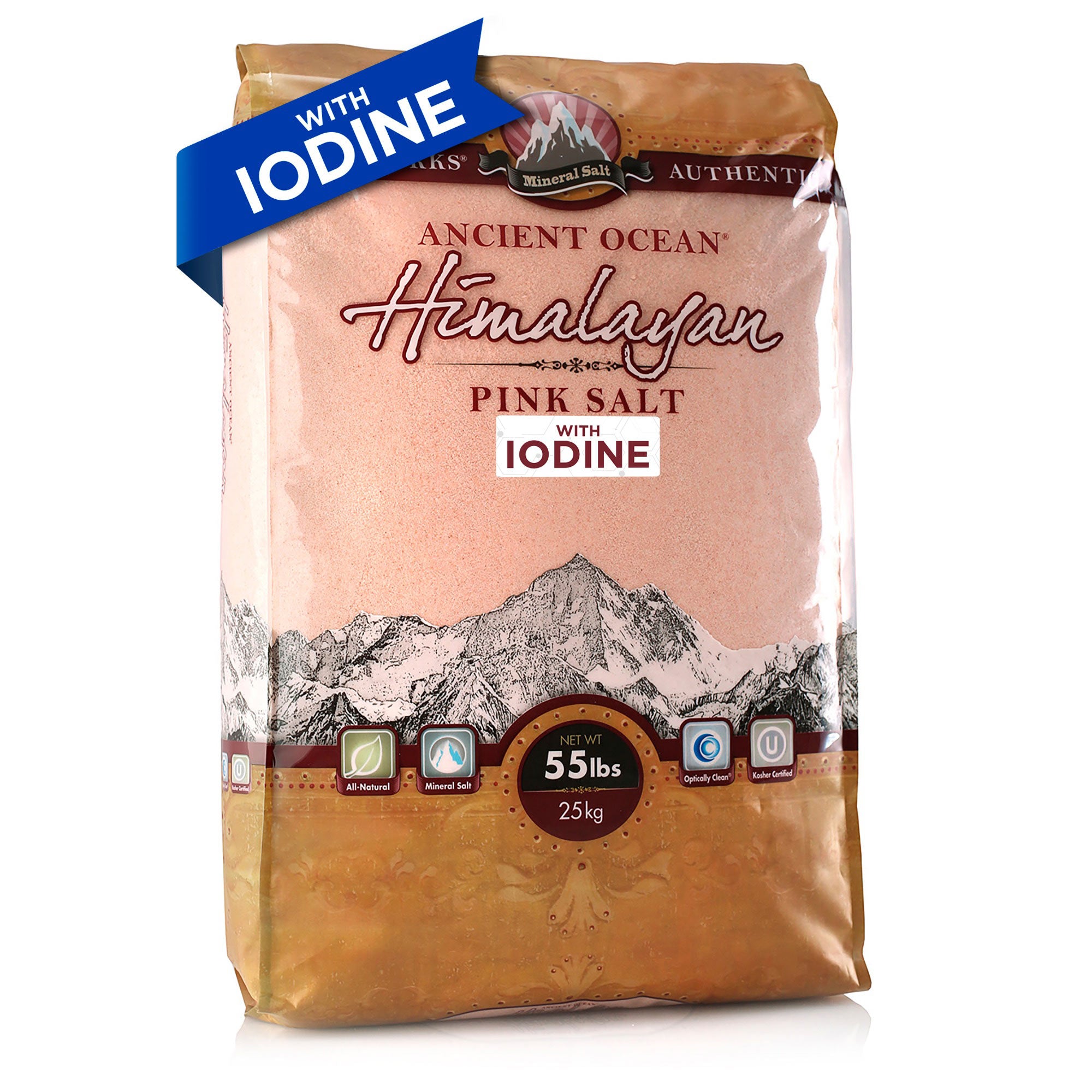 Ancient Ocean® Himalayan Pink Salt with Iodine